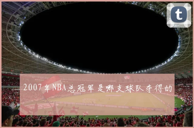 2007年NBA总冠军是哪支球队夺得的