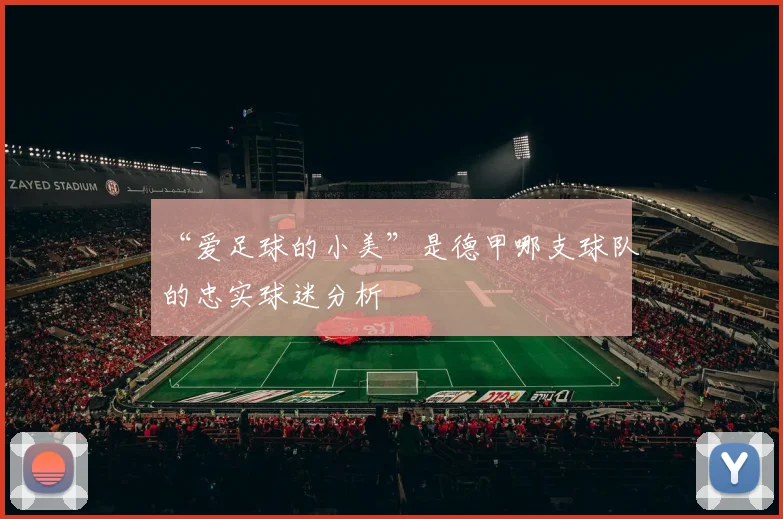 “爱足球的小美”是德甲哪支球队的忠实球迷分析